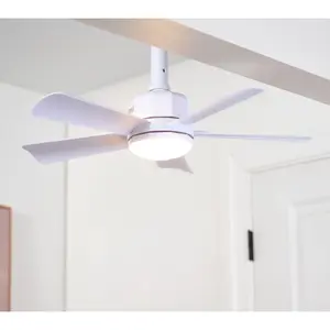 Cascade Pro 2-in-1 Socket 19" Ceiling Fan & LED Light