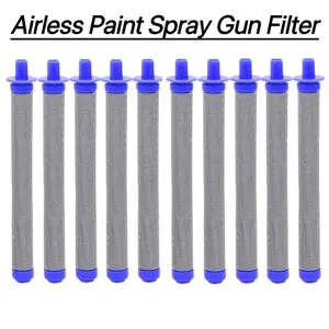 288749 Airless Spray Gun Filter Filtration 60 Mesh Compatible for Spray Gun Models SG10, SG20, SG Pro, SG2 and SG3(10/Pack)