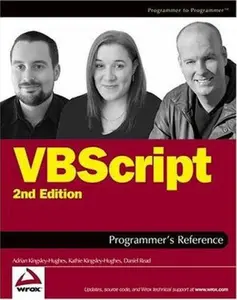 USED-VBScript Programmer's Reference by Adrian Kingsley-Hughes (Paperback)