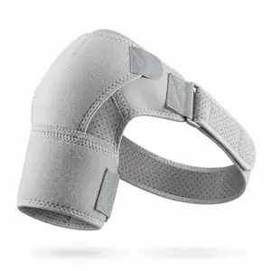 Adjustable Shoulder & Elbow Support Brace with Rotating Joint Stabilizer - -Grade Compression Sleeve for Left/Right Arm, Running, Overextension