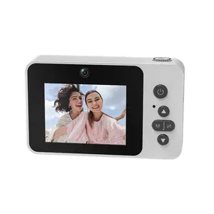 Vintage HD CCD Compact Instant Digital Camera - Memory Function, Micro SD Card Support, for Student Campus Photo and Video Recording