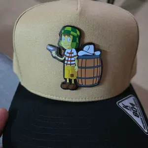 gorra kamel kaki y bisera oscura chano belico