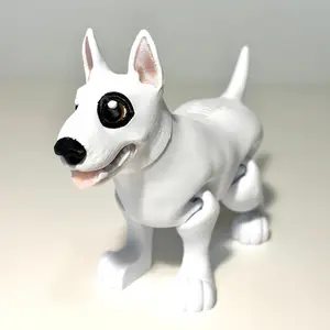 Flexi Bull Terrier - 3D Printed Articulating Figure