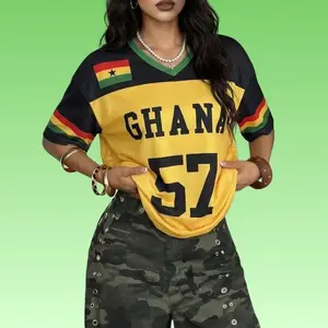 Ghana Soccer Jersey 2026 | Black Stars Football Shirt | Ghana National Team Fan Jersey | Unisex Sports Tee | Gift for Football Fans