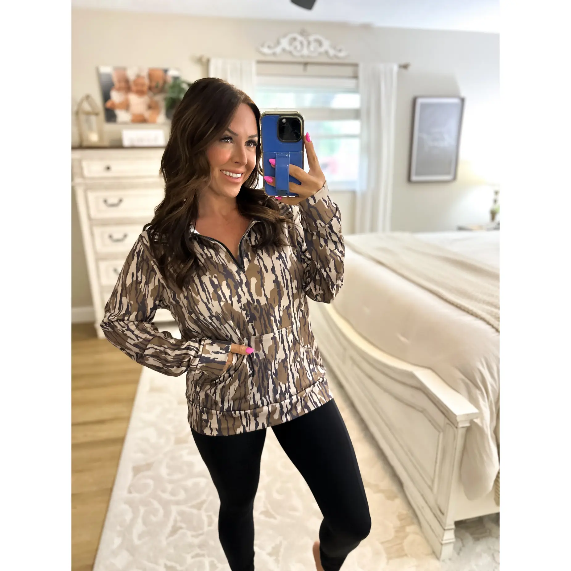 Bottomland Camo Pullover
