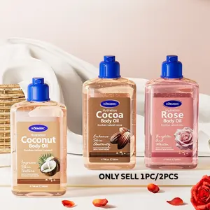 KORMESIC Fragrance Body Essence Oil! 3 Options of Rose/Cocoa/Coconut, Lightweight Essence Oil Texture for Easy Absorption, Moisturizing & Brightening + Firming & Repairing + Locking Moisture & Nourishing, Rescue Dry Skin in Autumn & Winter