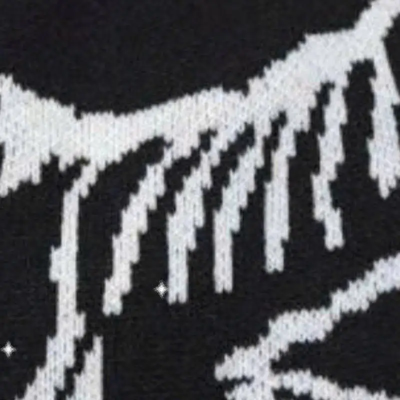 Black White