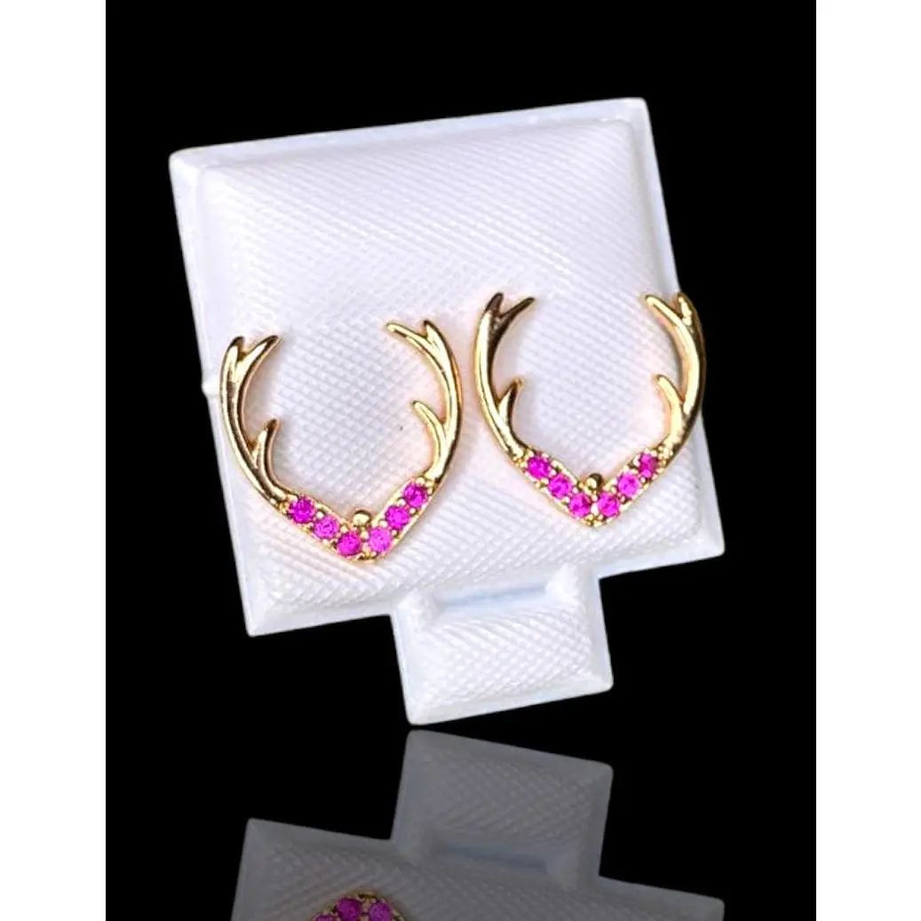 Antler Earrings