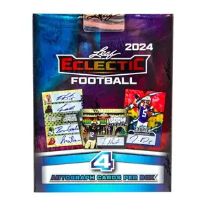 2024 Leaf Eclectic Football Hobby Box Trading Cards