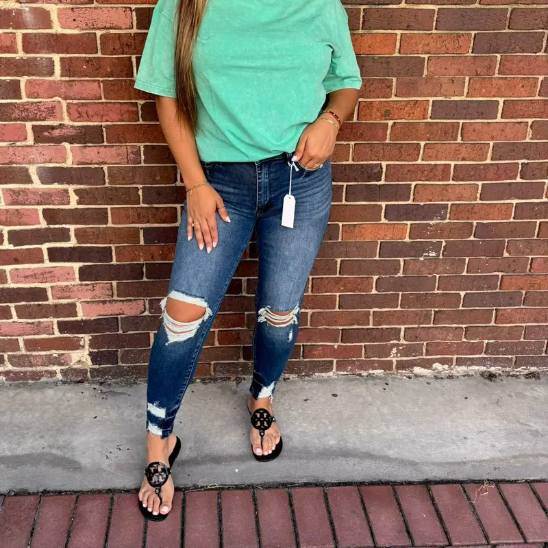 Petra 153 high rise skinny jeans