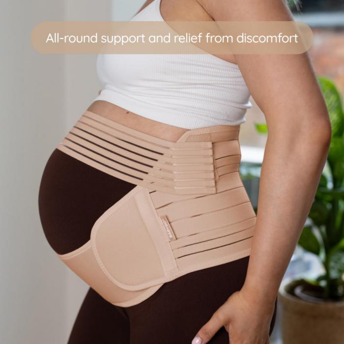 2026Maternity Pregnancy Belly Band, Back & Pelvic Support Belt for Pregnant Women, Relieve Waist Abdomen Pain