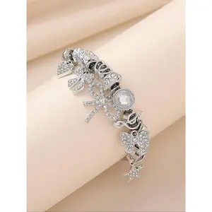Multiple fashionable and trendy bracelets to choose from, charming bracelets, suitable for daily wear, vacation and dating occasions, and also a surprising and exquisite small gift, Stainless Steel Bracelet.