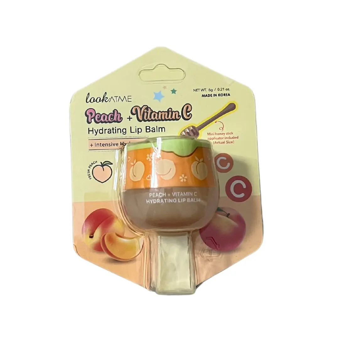vitamin c lip balm peach 2 pack) By Nature from New Zealand & Collagen Balm, Rejuvenate & Smooth Lips, 1 Each smoothing and packed with antioxidants POMPURE Lip Balm with Vitamin