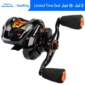 【Summer Wins】 KastKing Zephyr Bait Finesse Baitcasting Reel, Carbon Fiber Fishing Reel - Drag Clicker Version, 7.2:1 Gear Ratio Fishing Reel - 5.6oz Lightweight Bait Finesse System Freshwater Saltwater Casting Reel