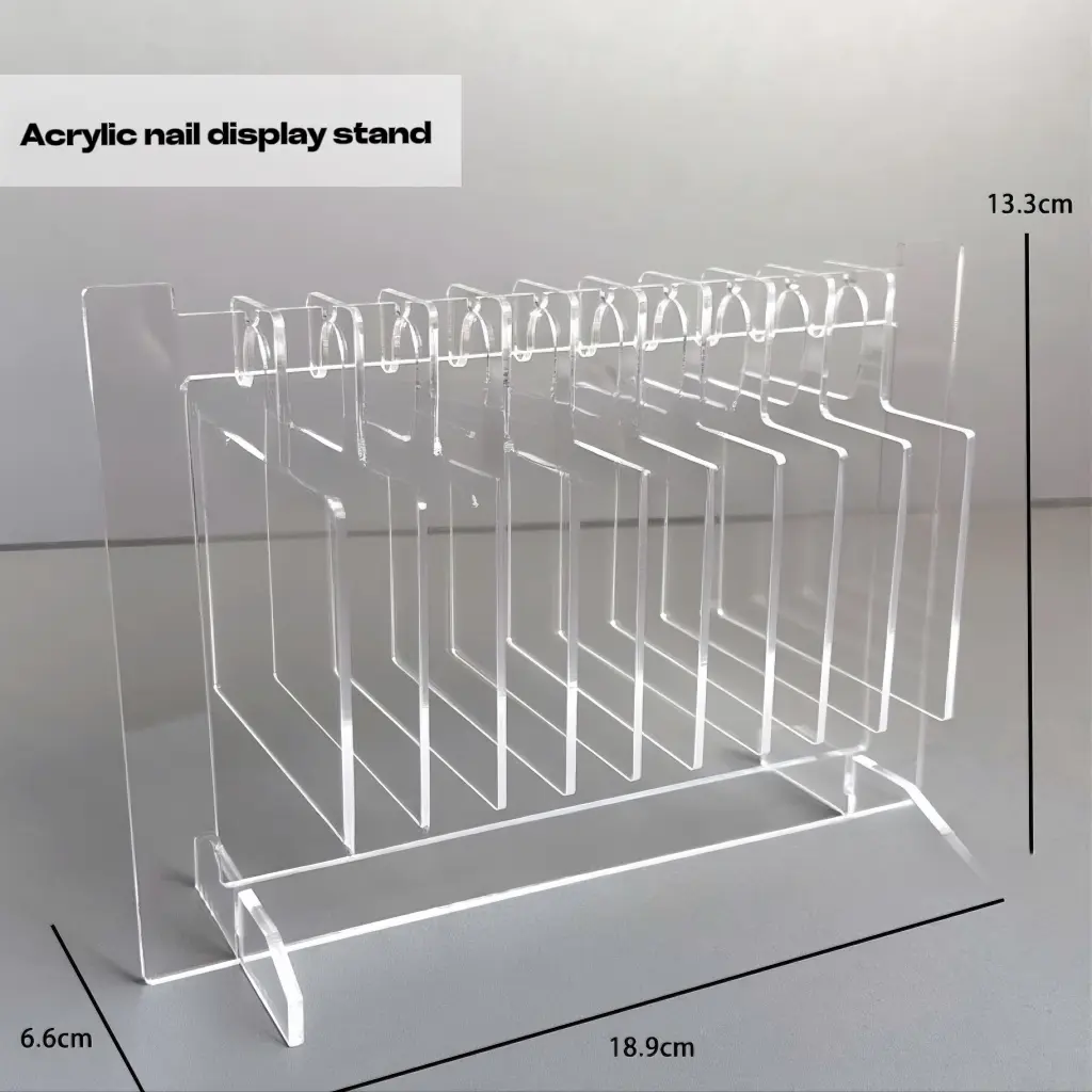 Acrylic nail display stand Acrylic nail display stand