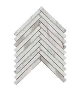Herringbone Calacatta Gold 5/8 x 6