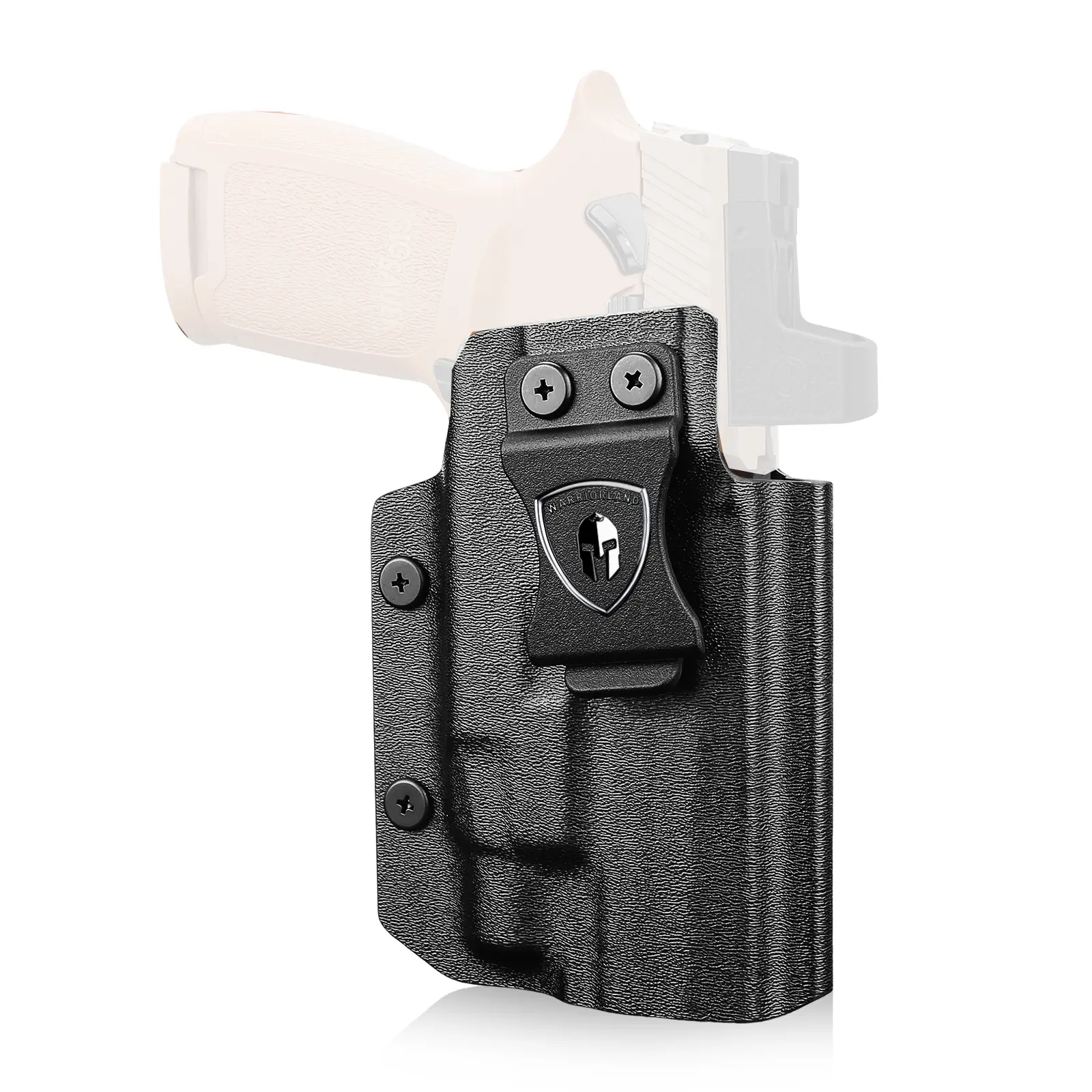 WARRIORLAND IWB Light-Bearing Kydex Holster for Sig P320 - Fits TLR-7/TLR-7A/ TLR-7A / TLR-7 X / TLR-7 X HL-X Lights, Optic Cut, Adjustable Cant & Posi- Click Retention, Right Hand DealsforYouDays, Competition
