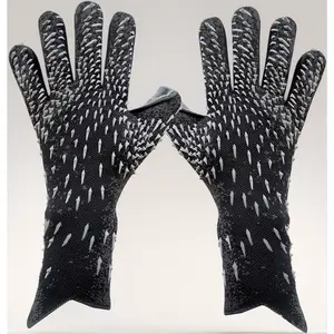 Football Goalkeeper Gloves Strong Grip Anti Slip Breathable Goalie Training Gloves for Adults Kids