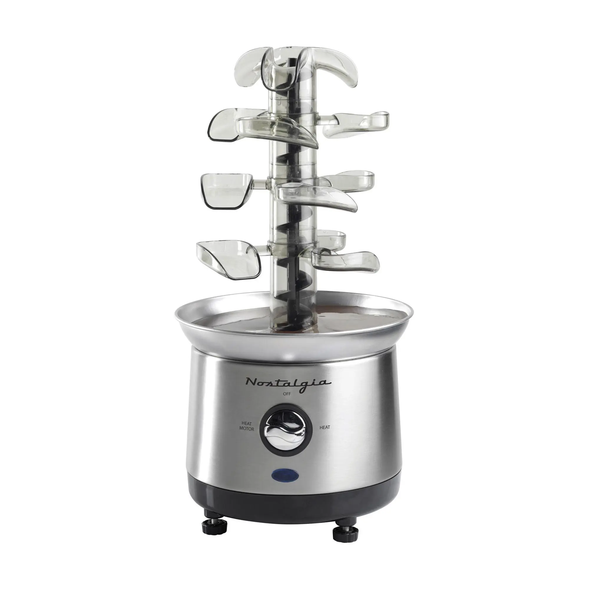 Nostalgia 2-Pound Stainless Steel Cascading Fon due Fountain Nostalgia 2-Pound Stainless Steel Cascading Fon due Fountain