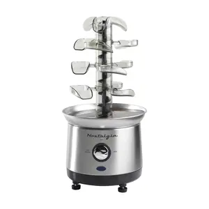 Nostalgia 2-Pound Stainless Steel Cascading Fon due Fountain