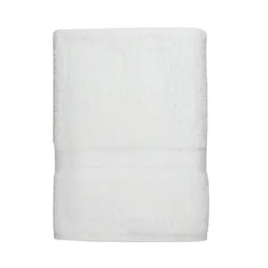 Basic Bath Towel, Soft 100% Cotton and Highly Absorbent Bath Towel, White