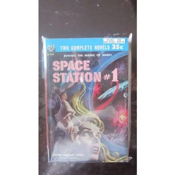 USED-Space Station #1 / Empire of the Atom (Vintage Ace Double D-242) by A. E. Van Vogt (Unknown)