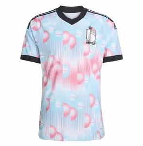 Unisex Soccer Belgium Team UEFA 2026 Away On Field Jersey-Blue MA1029
