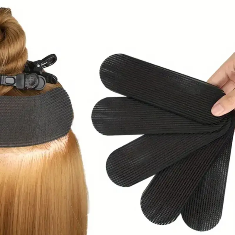 20 Pieces/10 Packs、10 Pieces/5 Packs 、6 Pieces/3Packs Bangs Magic Tape, Durable Hair Styling Clips, Breathable Non-Heavy, Ideal for Extensions & Salon Use, Hair Styling Tool, Hair Extensions Accessories