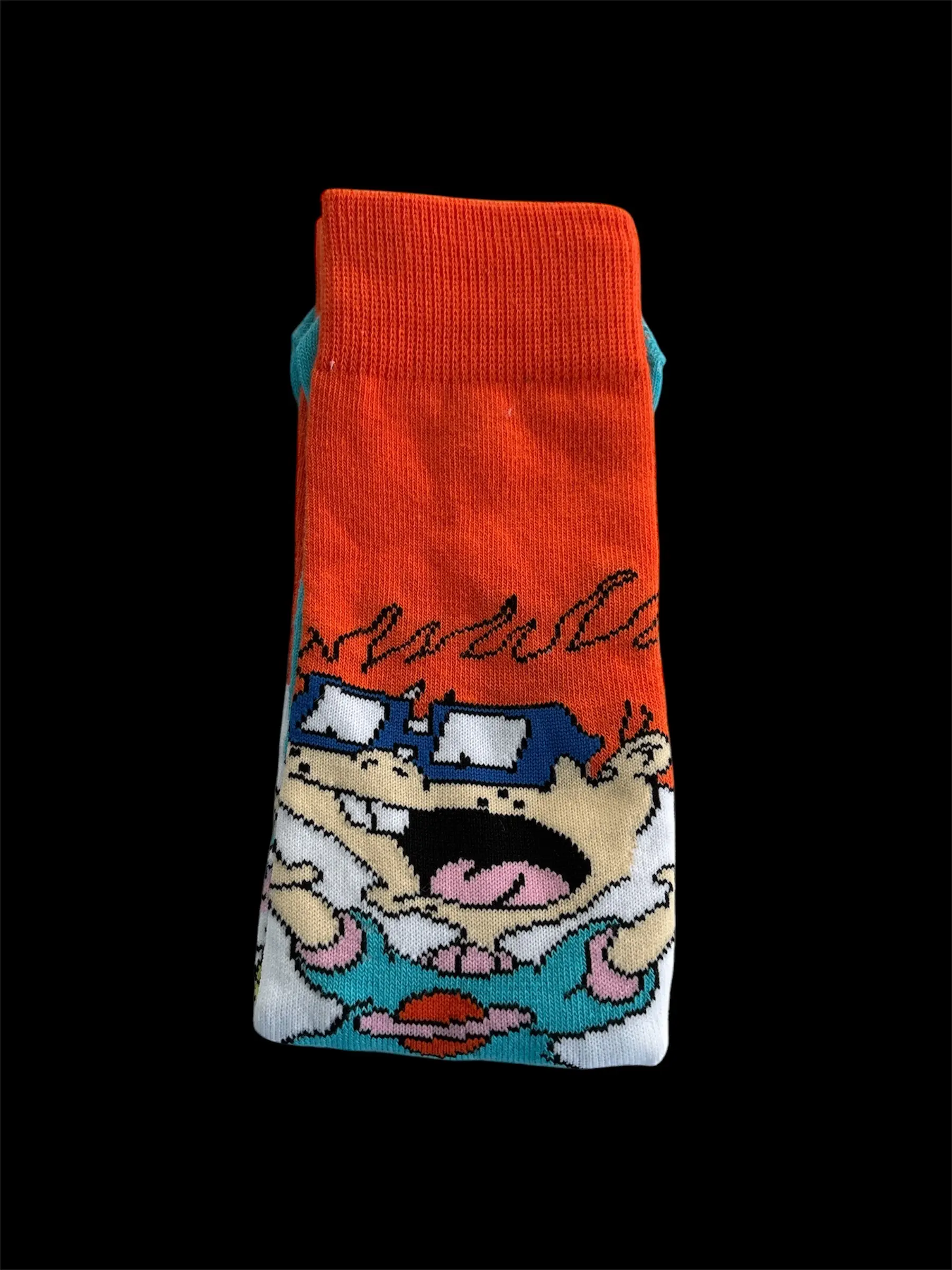 Rugrats Chucky Crew Socks for Men/Women - Bestie Design - Menswear Outfit Tropical