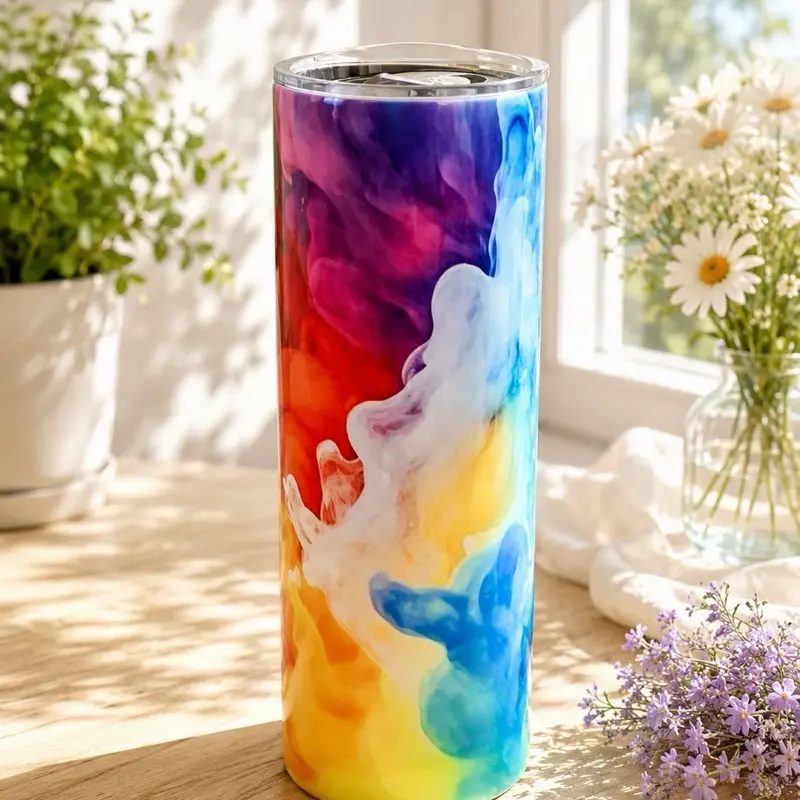 20 oz Sublimation Tumblers, Reusable Drinkware for Daily Hydration