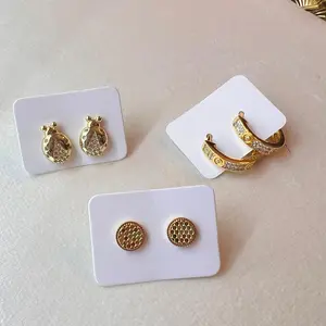 Multi Styled Dainty Earrings Ladybug, Circle and Delicate Hoop For Everyday Usage