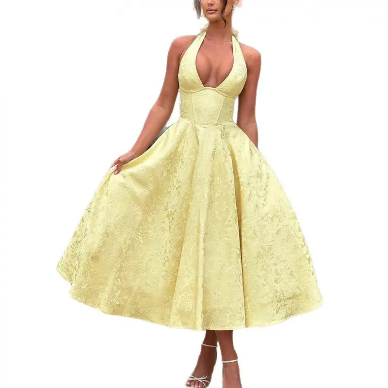 green emerald velvet dress Rose Draped Bodice Jacquard Dress – John Paul Ataker
