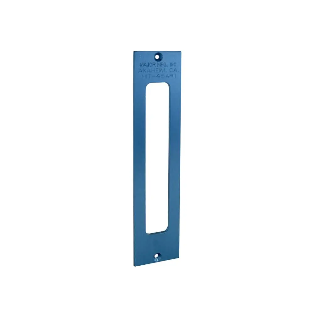 Major Mfg HIT-45AR1 Router Hardware Template Guide - Faceplate Opening Template for Adams Rite Locks, Latches
