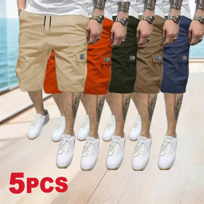 Khaki + Orange + Green + Brown + Blue