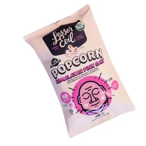 Lesser Evil Popcorn Himalayan Gold With Buttery Flavored Coconut Oil 14 Oz