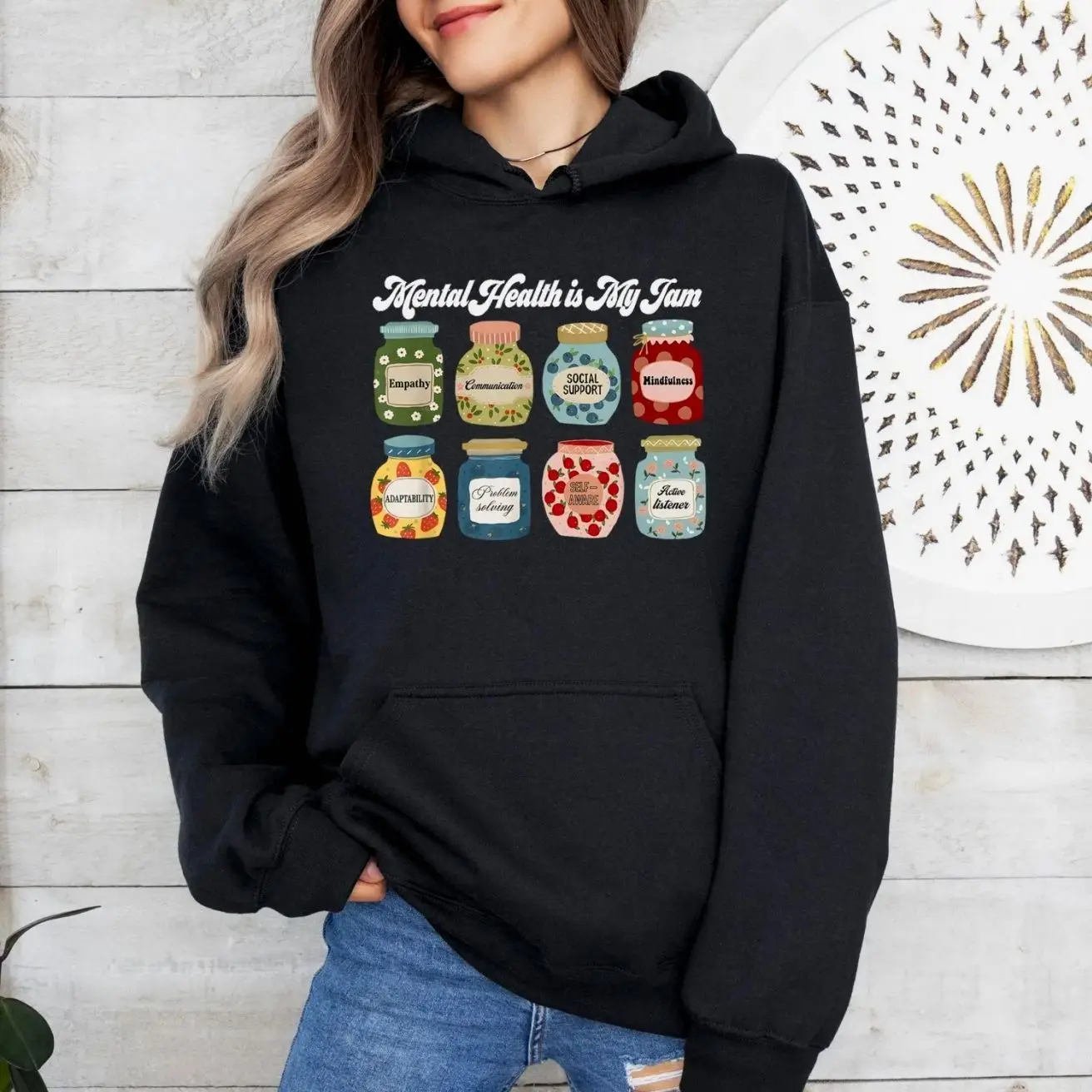 Mental Health Hoodie, Mental Health Awareness Hoodie, Psychologist Shirt, School Psych Shirt, Counselor, Social Worker, Trending Graphic Hoodie, Comfortable Menswear & Womenswear Top, Perfect Gift For Men And Women, Aug13