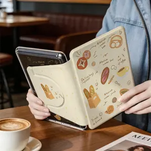 Ring Magnetic Detachable Acrylic Case for 7 Inch Kindle Paperwhite 12th Gen & Previous Models, 360 Degree Rotation Feature, Tablet