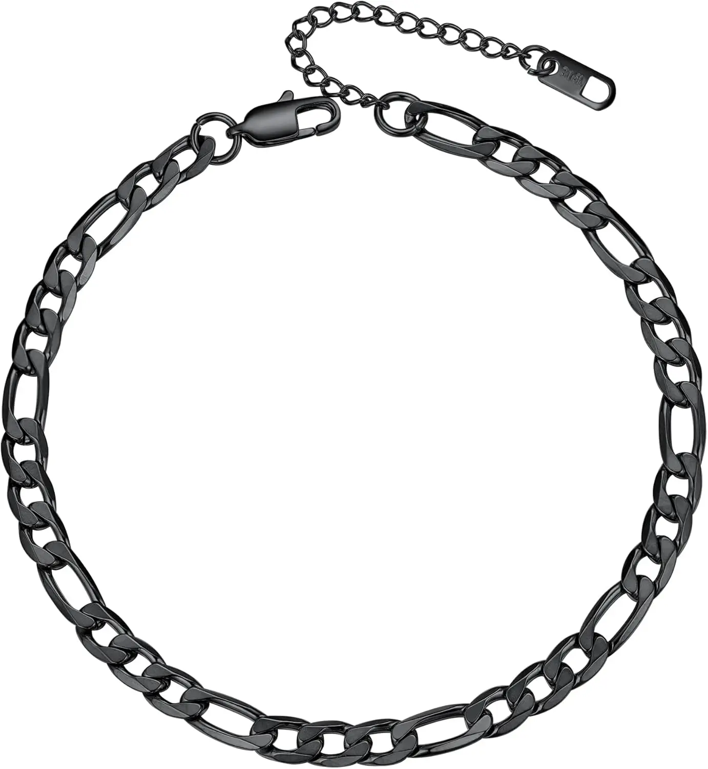 D: black-figaro chain-6mm