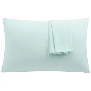 Unique Bargains 2 Pack Pillow Cases Soft 1800 Series Microfiber Pillowcases Set with Zipper Queen(20"x30") Light Gray