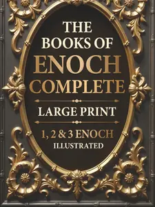 The Books of Enoch Complete LARGE PRINT (Illustrated): 1, 2 & 3 Enoch With Authentic Illustrations, Insightful Introductions and Commentary Paperback – Large Print, June 10, 2025