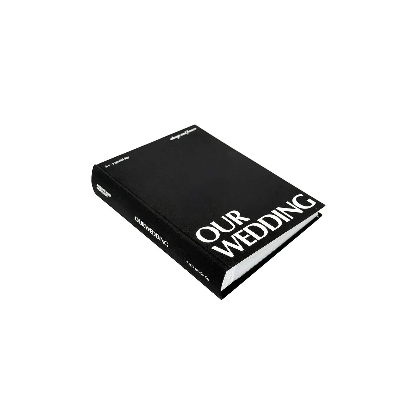 The Ceremony Club Wedding Photo Album in Black