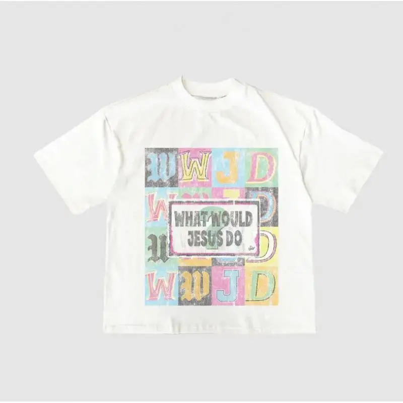 Vintage What Would Jesus Do T-shirt, God Apparel, Christian Clothing