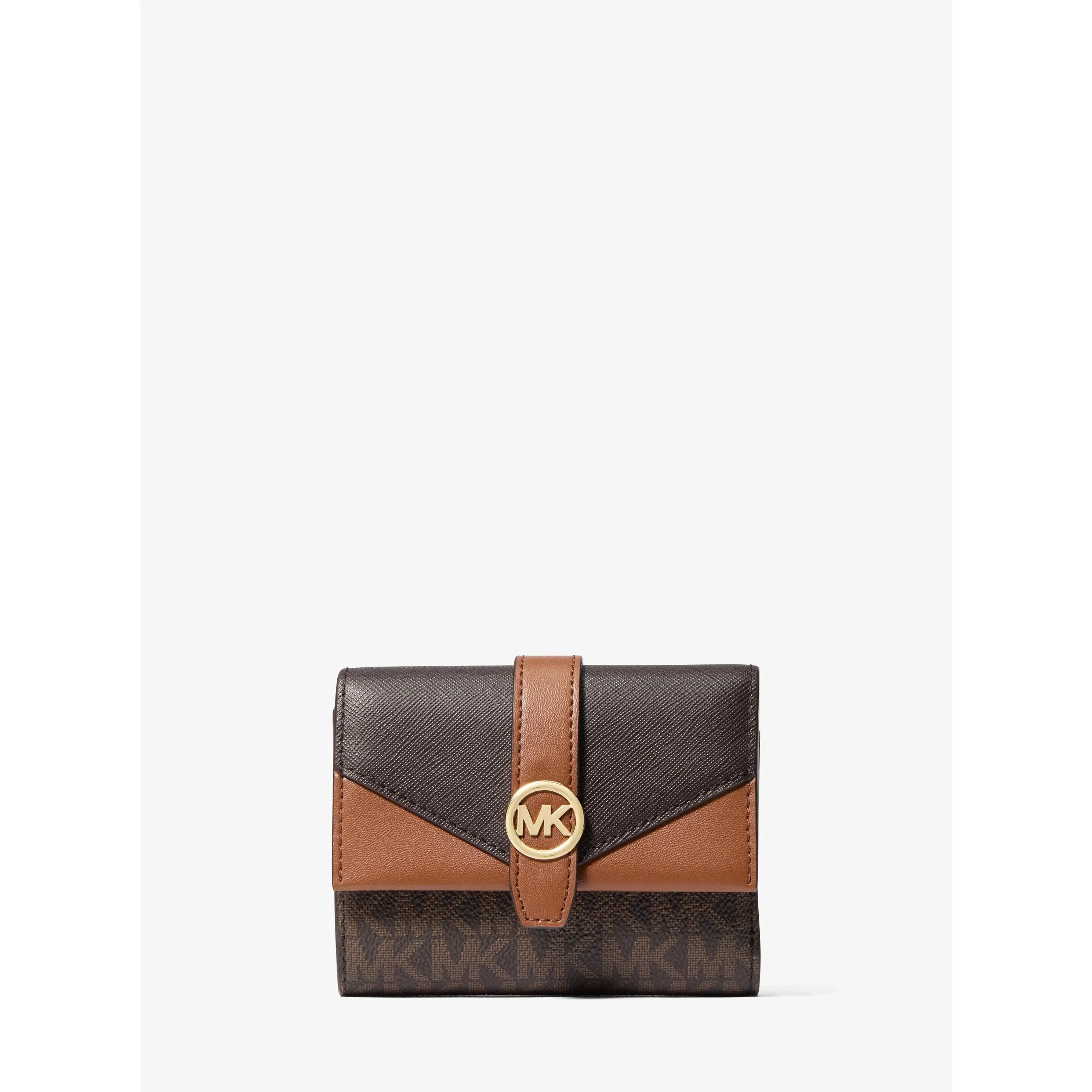 Greenwich Medium Signature Logo Trifold Wallet