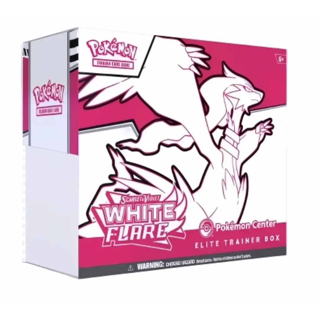 Pokmon Center Exclusive ETB White Flare Elite Trainer Box Includes 11 Booster Packs 65 Sleeves 45 Energy Cards and More Boosterbox - TikTok Shop Pokmon Center Exclusive ETB White Flare Elite Trainer Box Includes 11 Booster Packs 65 Sleeves 45 Energy Cards and More Boosterbox - TikTok Shop