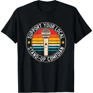 Stand Up Comedian Humor Open Mic Funny T-Shirt
