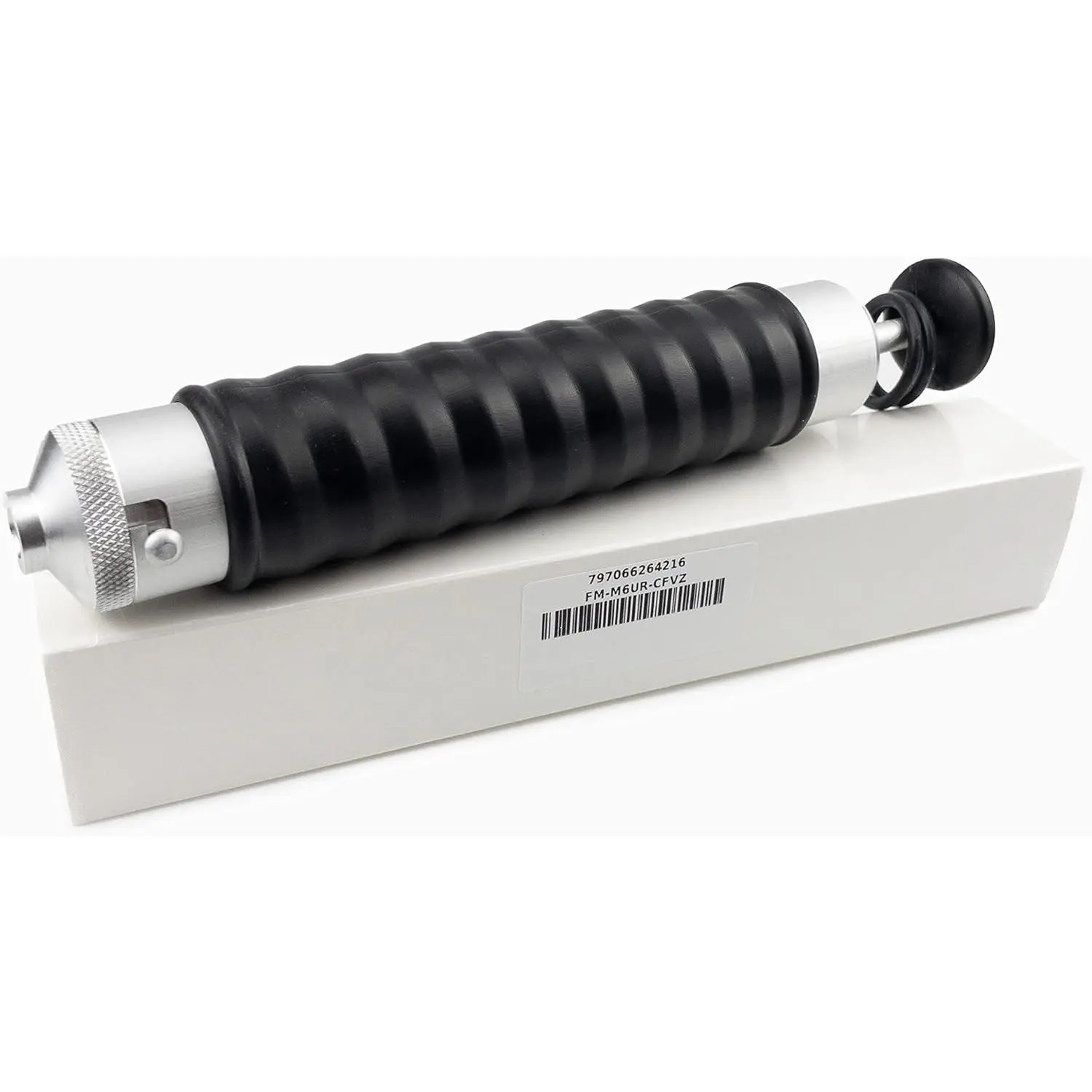 120 ml Aluminum Injector for Soft Plastic Plastisol Fishing Lure Molds Tackle DIY Making Locking Nozzle
