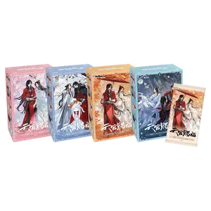 TGCF - Four Seasons New Heaven Official's Blessing 16 Packs Collectible Trading Cards Official BL Anime TCG CCG Collection Card Sealed Hobby Box Set Booster Box Booster Cards, CardFun