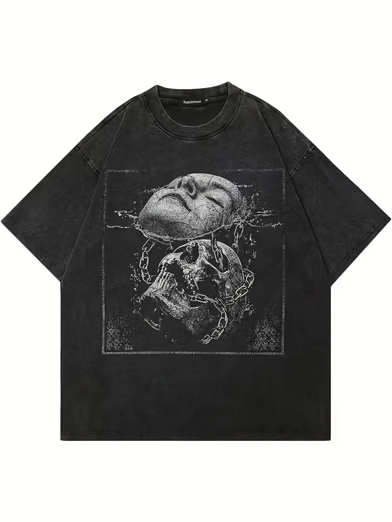 valentine shirts text printing, loose round neck cool style daily top - washed cotton, holiday gift for father, casual loose round neck version, short sleeve, round neck, perfect gift for all seasons