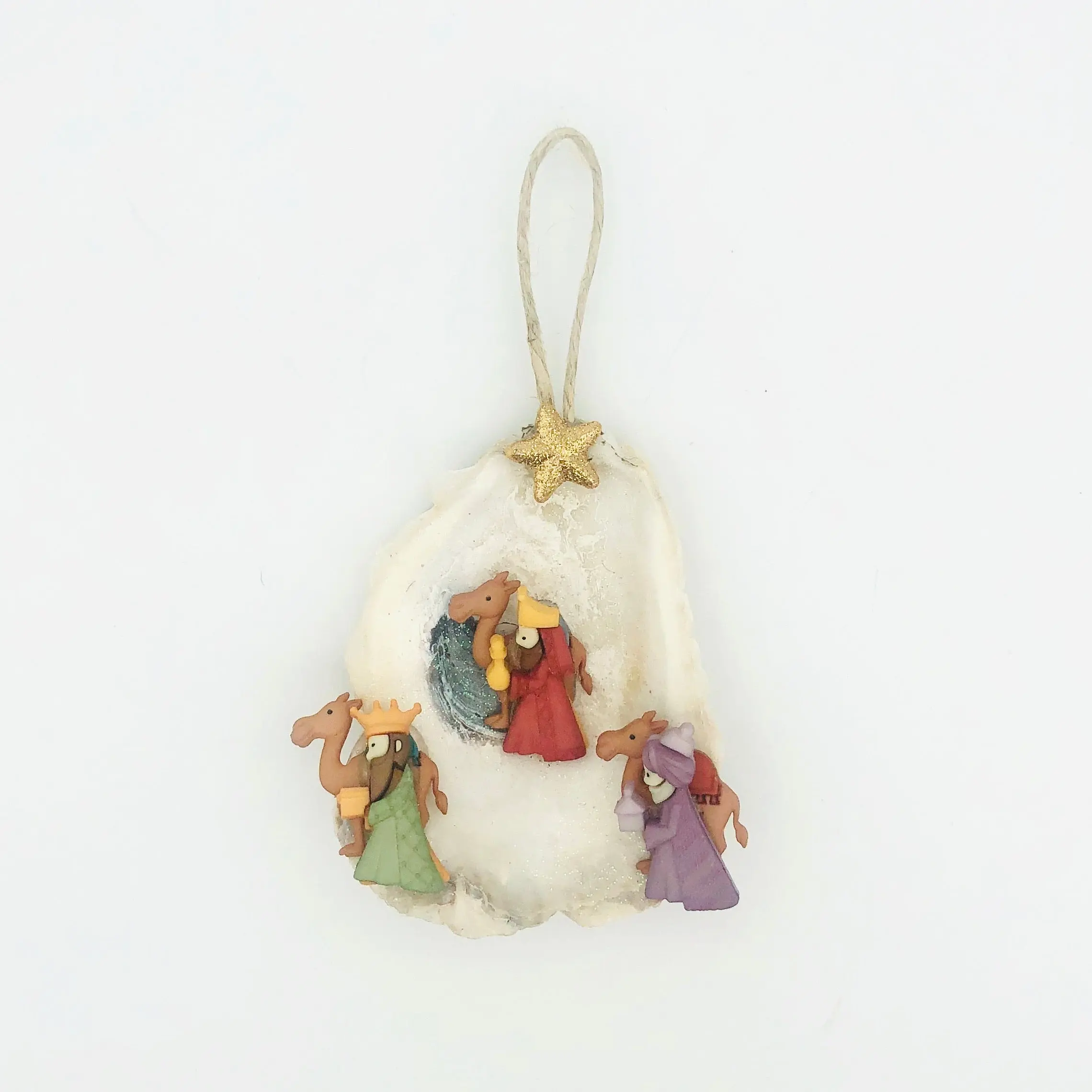 Wisemen Oyster Ornament