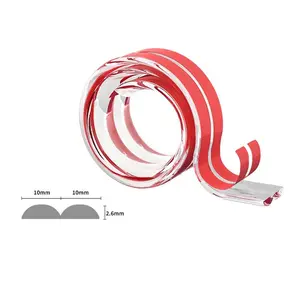 Edge Protector Strip Clear, Soft Corner Protectors With Upgraded Pre-Taped Strong Adhesive, Edge Protectors For Cabinets, Tables, Drawers